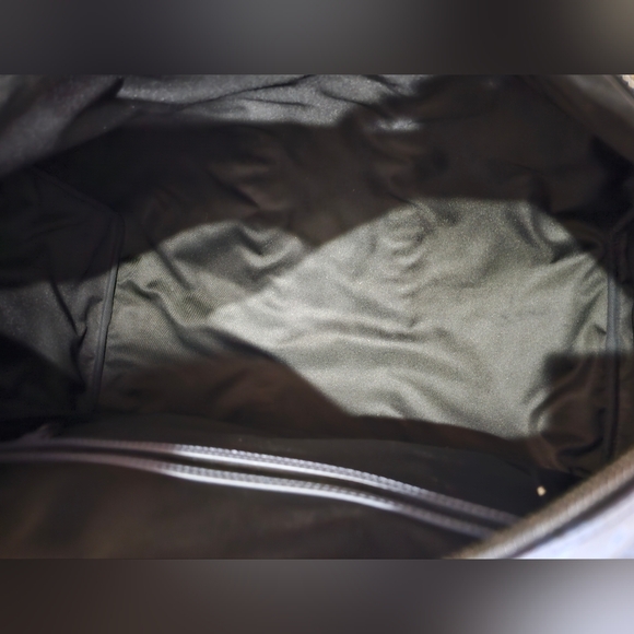 Louis Vuitton Keepall Bandouliere 50 Giant Monogram Shadow Blue Travel Bag Leath - Picture 16 of 16